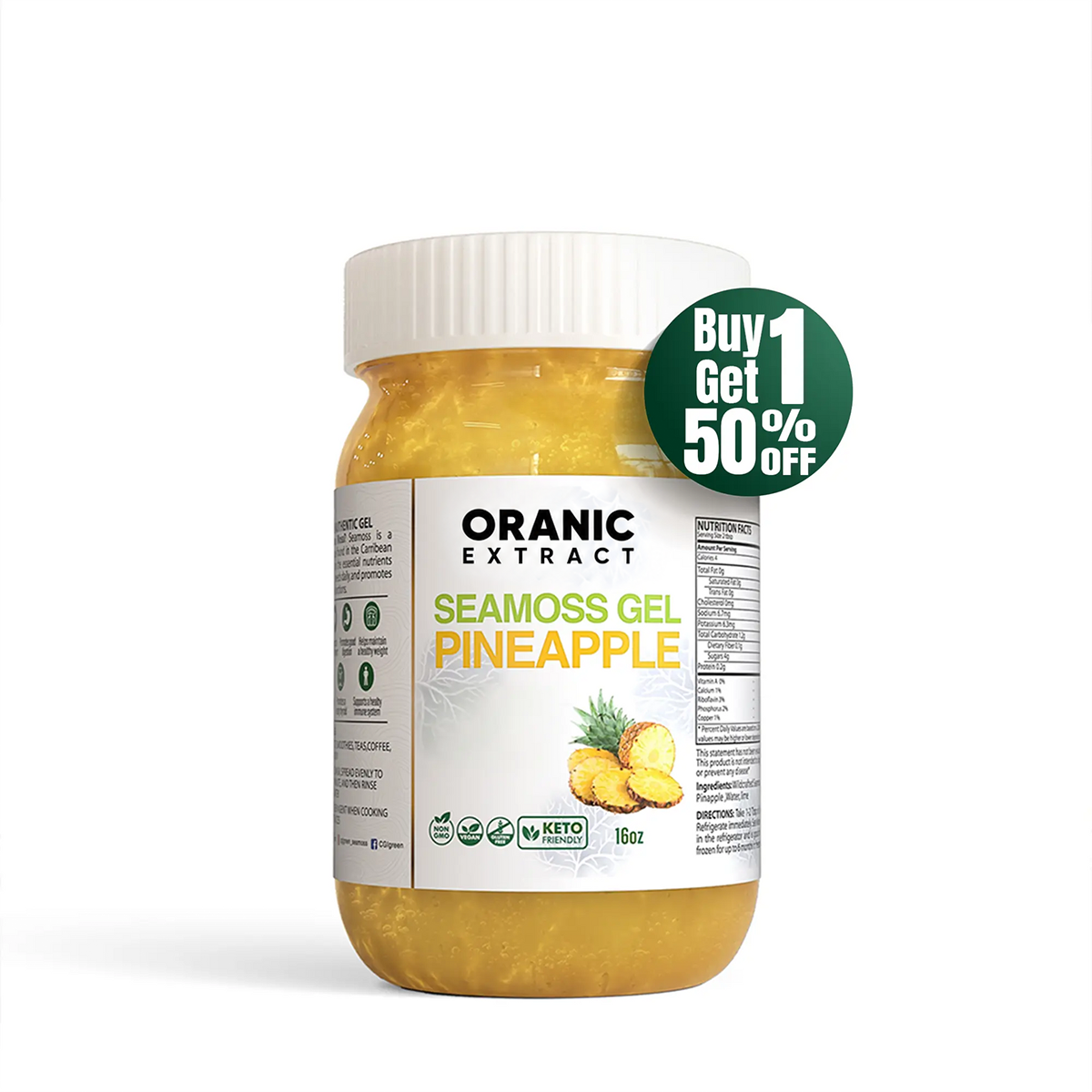 Pineapple Sea Moss Gel