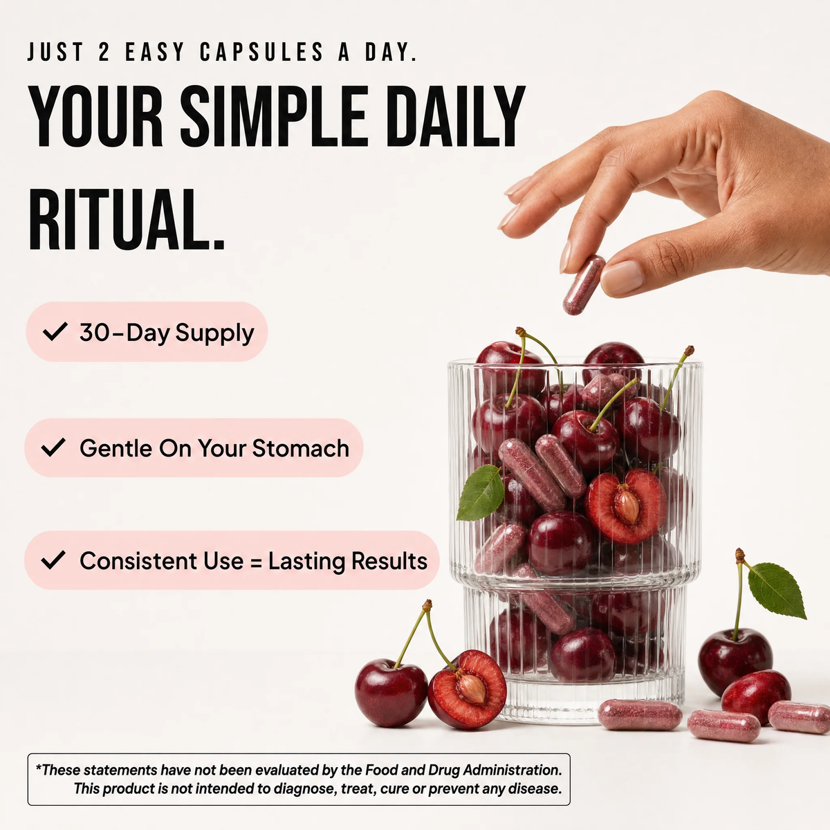 Oranic Extract Cold-Pressed Tart Cherry Extract