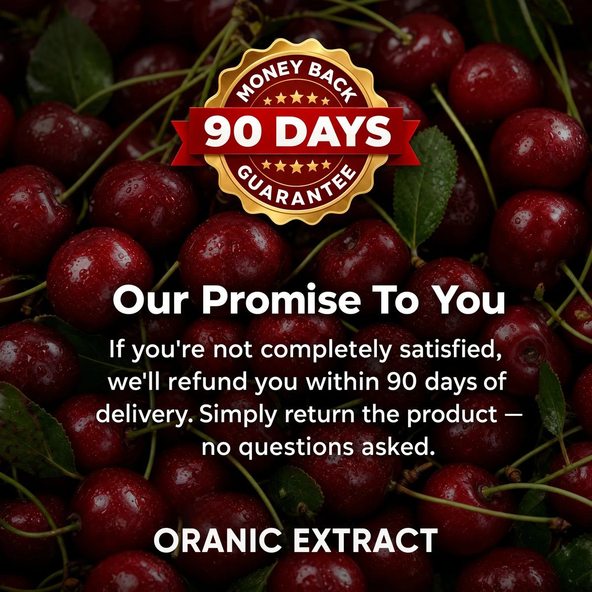 Oranic Extract Cold-Pressed Tart Cherry Extract
